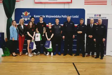 Ilustracja do wpisu 'Finał Turnieju o Puchar Komendanta Wojewódzkiego Policji w Łodzi'