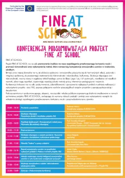 Fine At School - konferencja podsumowująca projekt — zdjęcie 2