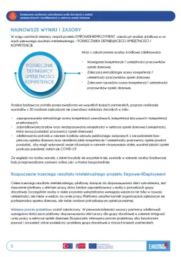 Newsletter projektu Empower4Employment — logotyp 3